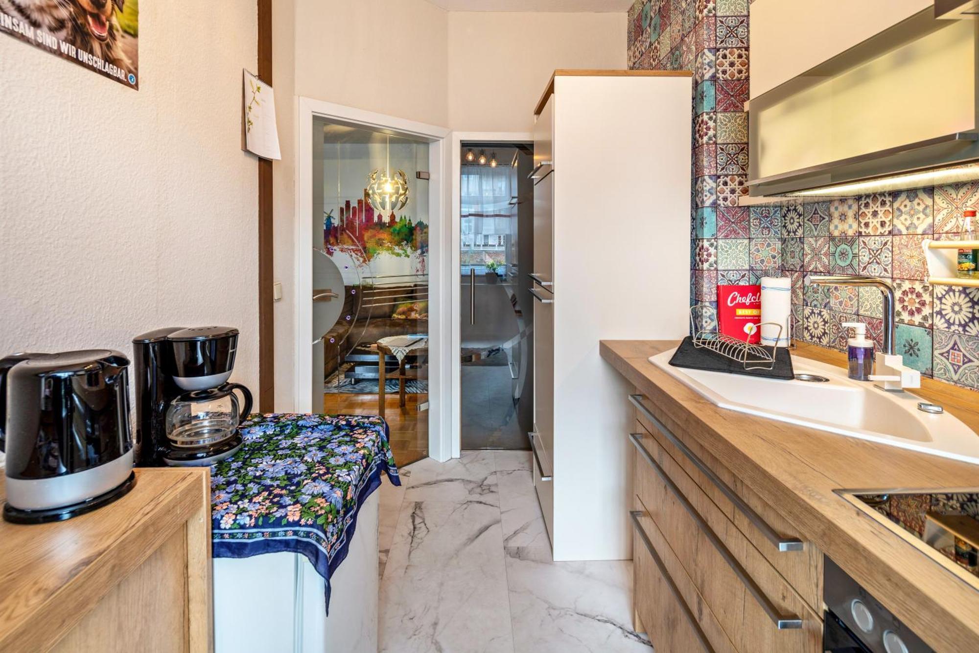 Balkon Apartment Shanti Lu Ерфурт Екстериор снимка