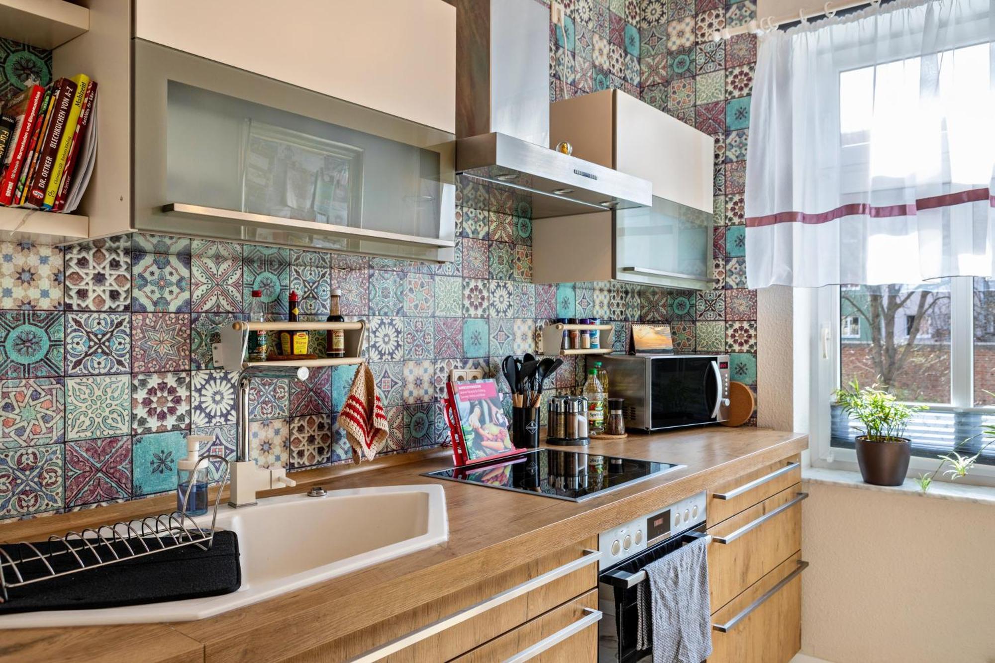 Balkon Apartment Shanti Lu Ерфурт Екстериор снимка